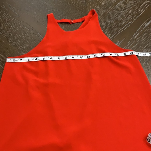 Sanctuary red chiffon tank cutout top Size S - Picture 15 of 16